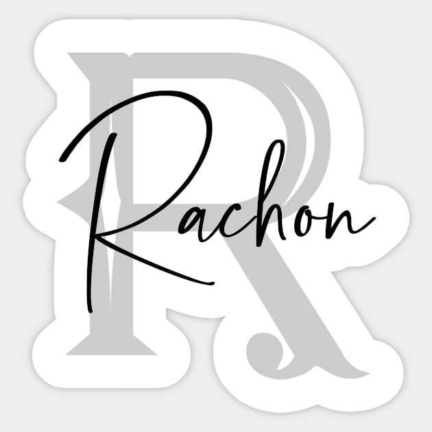 Rachon Second Name, Rachon Family Name, Rachon Middle Name Sticker by Huosani